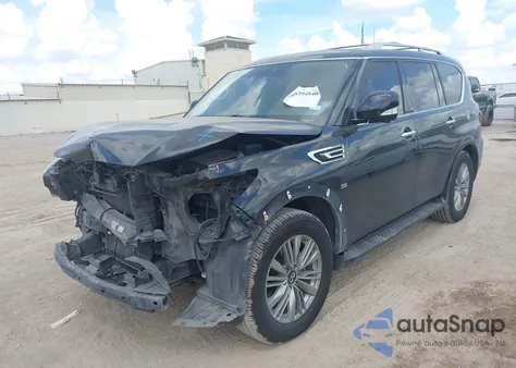 2018 Infiniti Qx80 из США, поврежденный, VIN JN8AZ2ND3J9840423